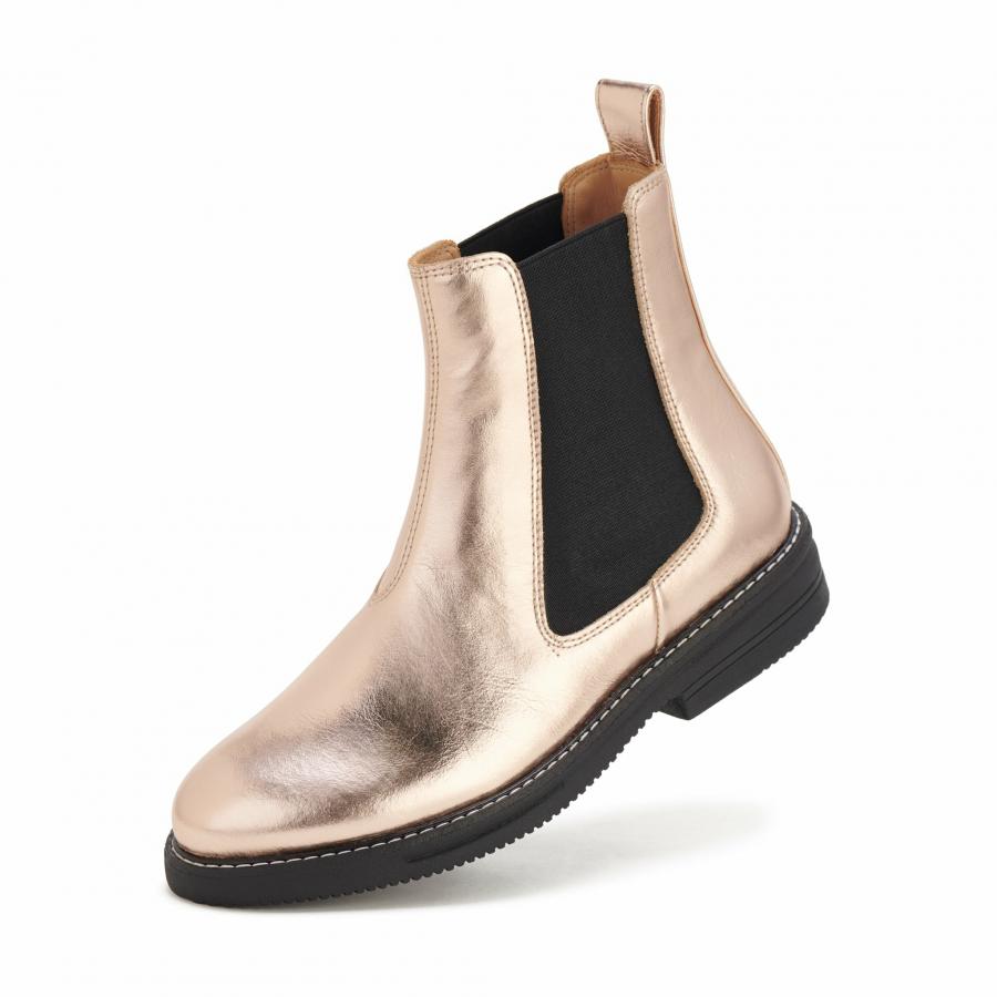 Chunky Sole | Chelsea Rise Foil Rose Gold – Rollie Womens
