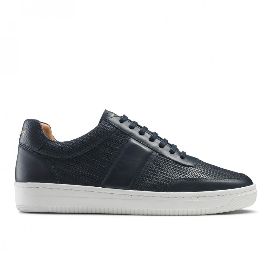 Lace-Up Sneakers | Bowery Navy – Russell & Bromley Mens