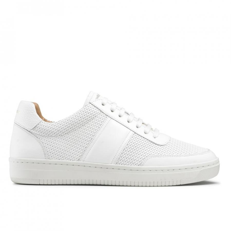 Lace-Up Sneakers | Bowery White – Russell & Bromley Mens