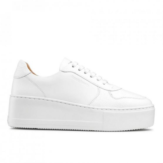 Lace-Up Sneakers | Park Lace White – Russell & Bromley Womens