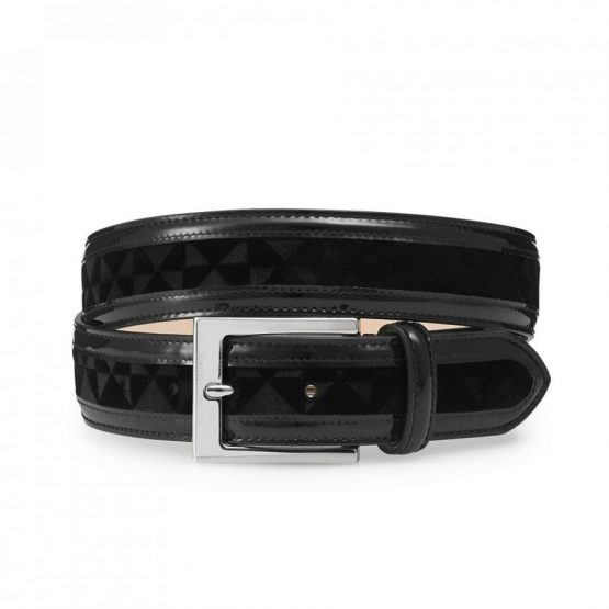 Leather Belts | Dolce Black – Russell & Bromley Mens