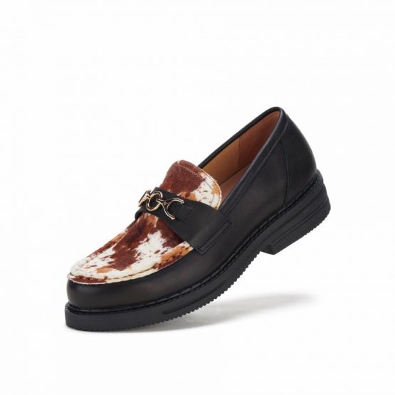 Loafer | Loafer Rise Cow Black,Brown – Rollie Womens