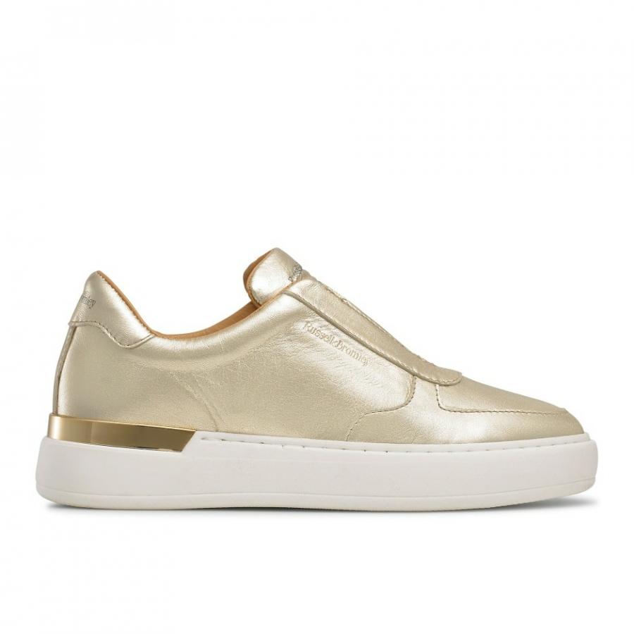 Slip-On Sneakers | Gold Rush Gold – Russell & Bromley Womens
