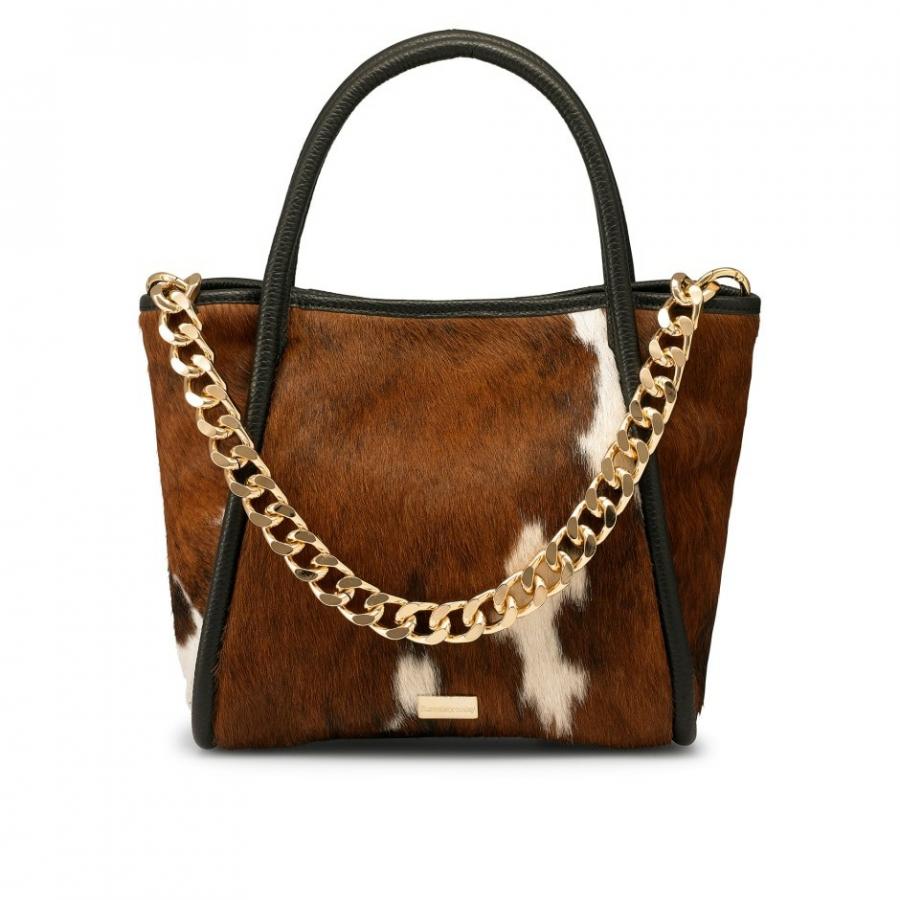 Top Handle Bags | Icon Mini Brown – Russell & Bromley Womens